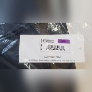 Calvin Klein XXL 3-pack boxer brief white black grey NWT